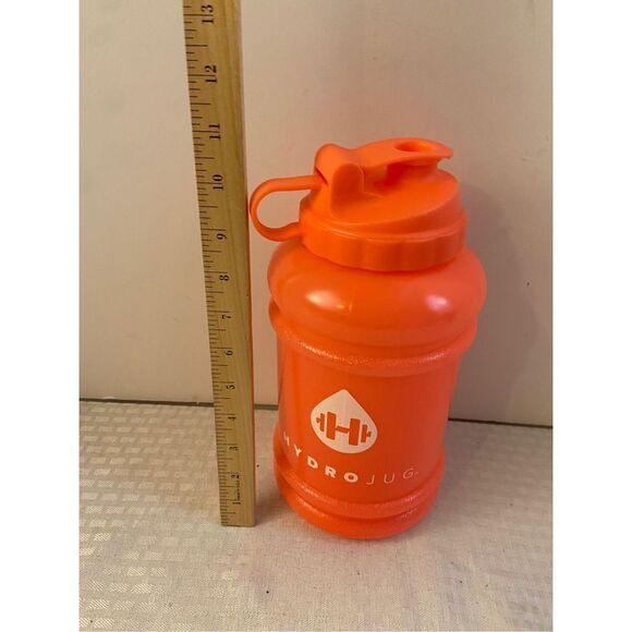 Hydro jug pink orangish 73 oz - Picture 2 of 2